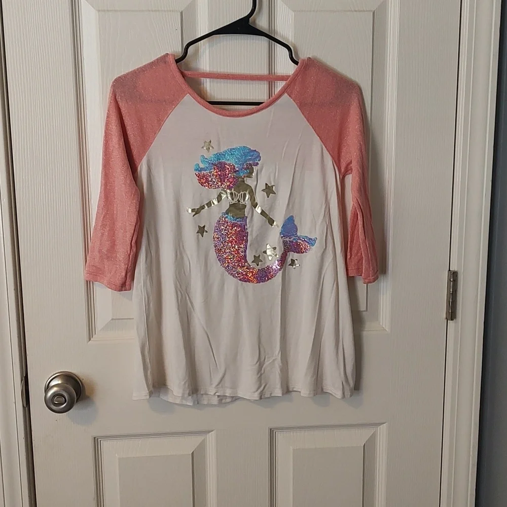 Justice Girls Mermaid Shirt